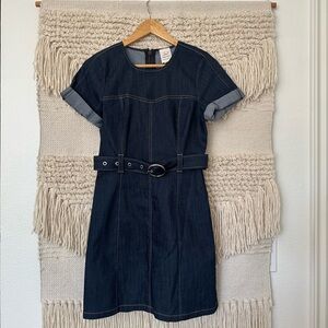 cinq a sept Siv Denim Mini Dress